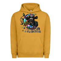 Pigment Peanut Butter autism awareness Urban Hoodie - SublimationCraftShop