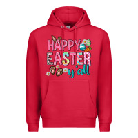 Cardinal Happy Easter y'all Premium Hoodie - Neo Western