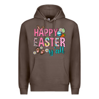 Coffee Happy Easter y'all Premium Hoodie - Neo Western