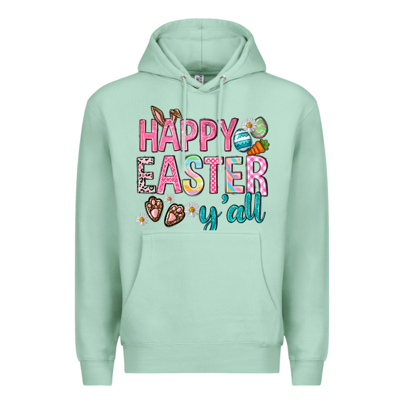 Happy Easter Y'all Premium Hoodie by Neo Western | Teevron