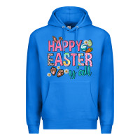 True Royal Happy Easter y'all Premium Hoodie - Neo Western