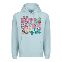 Blue Mist Happy Easter y'all Premium Hoodie - Neo Western