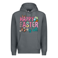 Rock Happy Easter y'all Premium Hoodie - Neo Western
