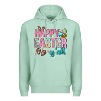 Seafoam Happy Easter y'all Premium Hoodie - Neo Western