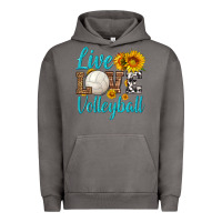 Pigment Tornado live love volleyball Urban Hoodie - HRA Design Shop