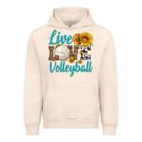 Sandshell live love volleyball Urban Hoodie - HRA Design Shop