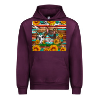 Mauve Wine Easter eggs sunflower gemstone tumbler Easter Day Urban Hoodie - Neo Western