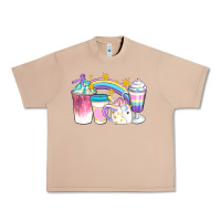 Burro Unicorn Coffee Cups Urban Heavy Tee - Artiststas