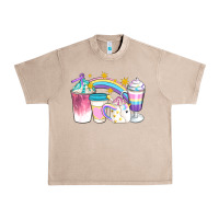 French Oak Unicorn Coffee Cups Urban Heavy Tee - Artiststas