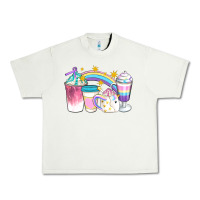 Pistachio Unicorn Coffee Cups Urban Heavy Tee - Artiststas