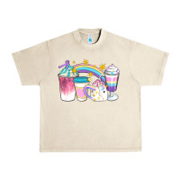 Sandshell Unicorn Coffee Cups Urban Heavy Tee - Artiststas