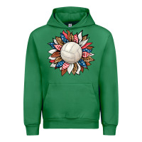 Emerald volleyball sunflower Urban Hoodie - HRA Design Shop