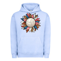 Pigment Grape Ice volleyball sunflower Urban Hoodie - HRA Design Shop