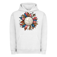 Pigment Lunar Rock volleyball sunflower Urban Hoodie - HRA Design Shop