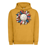 Pigment Peanut Butter volleyball sunflower Urban Hoodie - HRA Design Shop