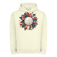 Pigment Pistachio volleyball sunflower Urban Hoodie - HRA Design Shop