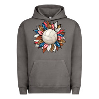 Pigment Tornado volleyball sunflower Urban Hoodie - HRA Design Shop