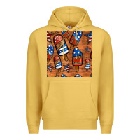 Antique Gold patriotic popsicles seamless pattern Premium Hoodie - HRA Design Shop