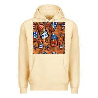 Pina Colada patriotic popsicles seamless pattern Premium Hoodie - HRA Design Shop