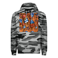Slate Camo patriotic popsicles seamless pattern Premium Hoodie - HRA Design Shop