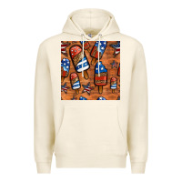 Tofu patriotic popsicles seamless pattern Premium Hoodie - HRA Design Shop