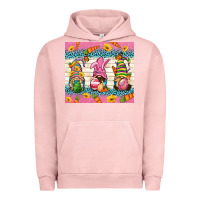 Pigment Salmon Easter Gnomies Tumbler Easter Day Urban Hoodie - Neo Western