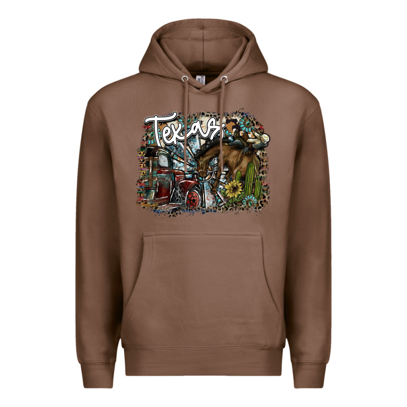 Texas Premium Hoodie by SublimationCraftShop | Teevron