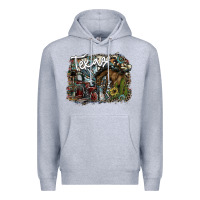 Heather Grey texas Premium Hoodie - SublimationCraftShop