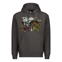 Smoke texas Premium Hoodie - SublimationCraftShop