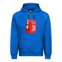 Cobalt red bat backpack fa element Urban Hoodie - FaDigitalArtStudio