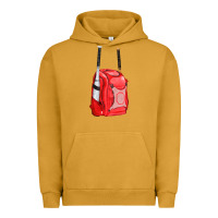 Pigment Peanut Butter red bat backpack fa element Urban Hoodie - FaDigitalArtStudio