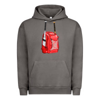 Pigment Tornado red bat backpack fa element Urban Hoodie - FaDigitalArtStudio