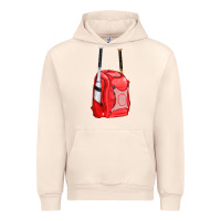 Sandshell red bat backpack fa element Urban Hoodie - FaDigitalArtStudio
