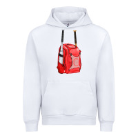 White red bat backpack fa element Urban Hoodie - FaDigitalArtStudio