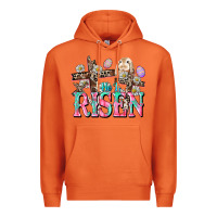 Carrot He is risen Easter Day Premium Hoodie - CowGirlArtShop