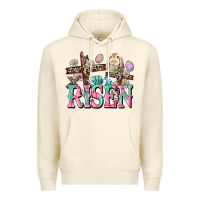 Sandshell He is risen Easter Day Premium Hoodie - CowGirlArtShop