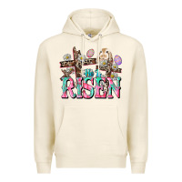 Tofu He is risen Easter Day Premium Hoodie - CowGirlArtShop