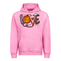 Fuchsia Pink love halloween Urban Hoodie - CowhideDigitalArt