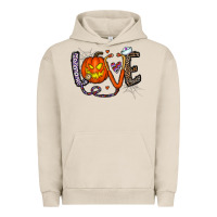 Pigment French Oak love halloween Urban Hoodie - CowhideDigitalArt