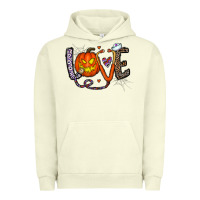 Pigment Pistachio love halloween Urban Hoodie - CowhideDigitalArt