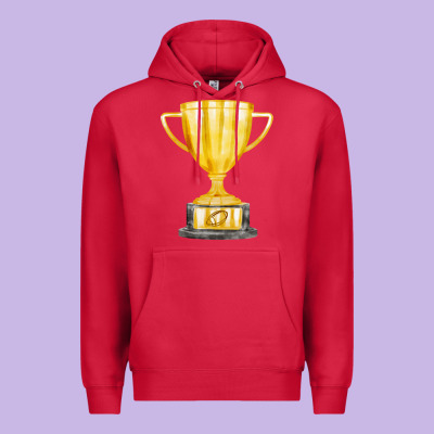 Throphy Cup Premium Hoodie Designed By Fadigitalartstudio