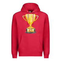 Cardinal throphy cup Premium Hoodie - FaDigitalArtStudio