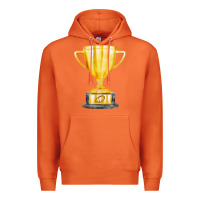 Carrot throphy cup Premium Hoodie - FaDigitalArtStudio