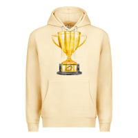 Pina Colada throphy cup Premium Hoodie - FaDigitalArtStudio