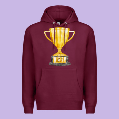 Throphy Cup Premium Hoodie Designed By Fadigitalartstudio