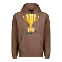 Chestnut throphy cup Premium Hoodie - FaDigitalArtStudio