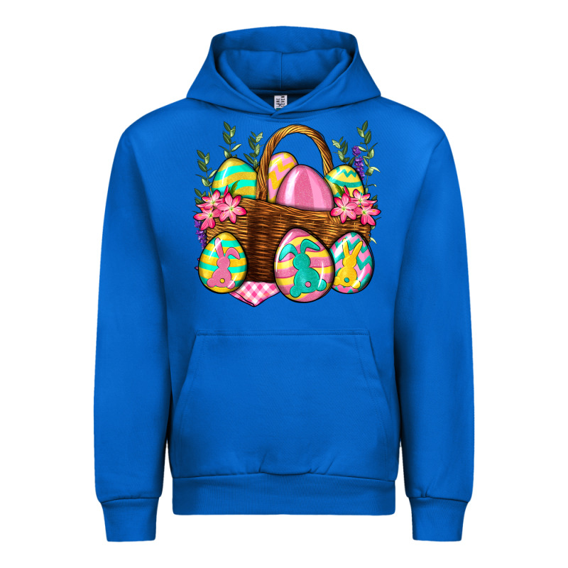 Easter Eggs With Basket Easter Day Urban Hoodie by Neo Western | Teevron