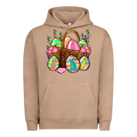 Pigment Burro Easter eggs with basket Easter Day Urban Hoodie - Neo Western