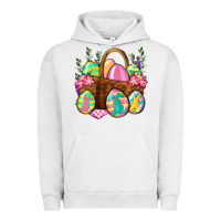 Pigment Lunar Rock Easter eggs with basket Easter Day Urban Hoodie - Neo Western