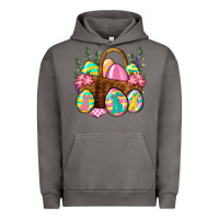 Pigment Tornado Easter eggs with basket Easter Day Urban Hoodie - Neo Western